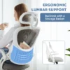 S0442a5935304432ba1d78a9278ce9c898.webp Mesh Ergonomic Office Computer Desk Chair Flip-up Arms Adjustable Headrests Comfortable Lumbar Support