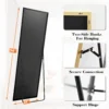 S0a152cf22eb84b37a07085628e60f7b4B.webp 56"x21" Full Length Mirror with Aluminum Alloy Frame Leaning or Standing Full Length