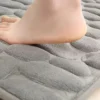 Washroom toilet foot mat U-shaped floor mat, waterproof pad Bathroom bathroom, water absorption