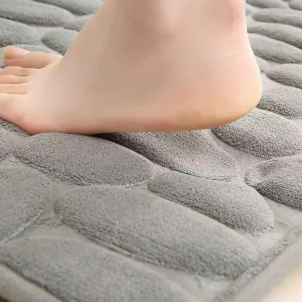 Washroom toilet foot mat U-shaped floor mat, waterproof pad Bathroom bathroom, water absorption