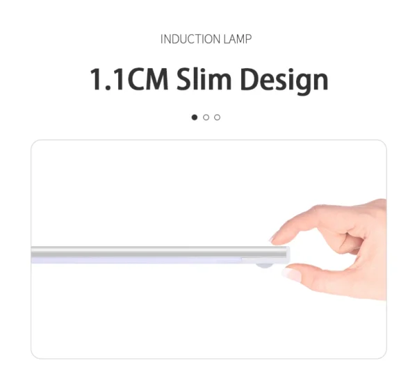 S4e0d7eeae6574041b456edd3e7dbf057Q.webp LED Cabinet Light USB Type-C Rechargeable Motion Sensor Led Lamp for Kitchen Wardrobe Cabinet Lighting 20cm/30cm/40cm/50cm/60cm