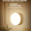 1pc Motion Sensor Night Light - Wireless LED Detector Lamp for Bedroom, Staircase, Closet, and Room Decor-