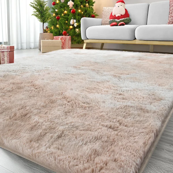 Ultra-Soft Puffy Rug, Bedroom & Living Room Indoor Floor Mat