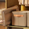 S747068ff63e5406b9fa7ce4c320c87cdo.webp Thicken Clothes Organizer Pants Sweater Storage Cabinets Drawers Organizer Jeans Storage Box Wardrobe Clothes Storage Organizers
