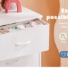 S9059d08932dc4dfa9107a30c7b51411aq.webp 6 Fabric Drawers Nightstand For Bedroom Bedside Sofa Table With Storage