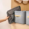S908bd446125b4a96b36421019cf64fc63.webp Thicken Clothes Organizer Pants Sweater Storage Cabinets Drawers Organizer Jeans Storage Box Wardrobe Clothes Storage Organizers