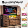 S95ab2a30e8eb42cc80145bd711ac49cao.webp EnHomee 60" TV Stand with 11 Drawers – LED Lighting