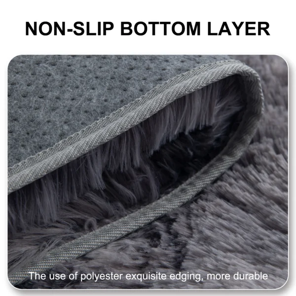 Ultra-Soft Puffy Rug, Bedroom & Living Room Indoor Floor Mat