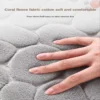 S985db4b0e5e74eb1adbd594d476548c79.webp 3D Non Slip Bathroom Mat Cobblestone Embossed Bath Mats, Absorbent Doormat Carpet