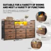 S9d7d03a7e1ed4d2c827165fa502a732fJ.webp EnHomee 60" TV Stand with 11 Drawers – LED Lighting