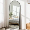 S9f59925ae9144880a91c823dfb1d18e6G.webp 56"x21" Full Length Mirror with Aluminum Alloy Frame Leaning or Standing Full Length
