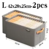 Sa5c5135566e74abfbe09be83c969d819B.webp Thicken Clothes Organizer Pants Sweater Storage Cabinets Drawers Organizer Jeans Storage Box Wardrobe Clothes Storage Organizers