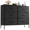 Saa6f8684b1c04d508a5fe416a4406ec4k.webp 6 Fabric Drawers Nightstand For Bedroom Bedside Sofa Table With Storage