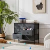 Sb5433b9f03eb443f857ea612581a20b8W.webp 6 Fabric Drawers Nightstand For Bedroom Bedside Sofa Table With Storage