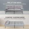 Se261757fee744542b8e4a617872cbaf7Y.webp Soa Bed, 72″ Convertible Sleeper Soa, Upholstered Loveseat, multi-angle reclining loveseat