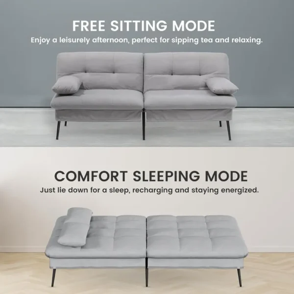 Se261757fee744542b8e4a617872cbaf7Y.webp Soa Bed, 72″ Convertible Sleeper Soa, Upholstered Loveseat, multi-angle reclining loveseat