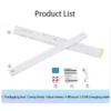 Se9e64e04127649c591522a09c041b39bk.webp LED Cabinet Light USB Type-C Rechargeable Motion Sensor Led Lamp for Kitchen Wardrobe Cabinet Lighting 20cm/30cm/40cm/50cm/60cm