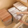 Seef98daea51042c688b0cd8f94263a51j.webp Thicken Clothes Organizer Pants Sweater Storage Cabinets Drawers Organizer Jeans Storage Box Wardrobe Clothes Storage Organizers