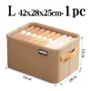 Sef12c58d833b4585a2aac123619f32d4w.webp Thicken Clothes Organizer Pants Sweater Storage Cabinets Drawers Organizer Jeans Storage Box Wardrobe Clothes Storage Organizers