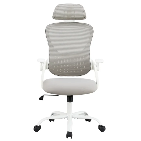 Sf346cf0f353d417fa7769c58987e0950x.webp Mesh Ergonomic Office Computer Desk Chair Flip-up Arms Adjustable Headrests Comfortable Lumbar Support