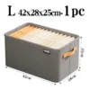 Sf8015385a19c48c1ae14e547d9ce6a02n.webp Thicken Clothes Organizer Pants Sweater Storage Cabinets Drawers Organizer Jeans Storage Box Wardrobe Clothes Storage Organizers