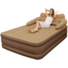 2 Persons Inflatable Mattress Camping Folding Outdoor Indoor Home Air Cushion 48cm High Bed Lazy Laying Soft Skin-friendly