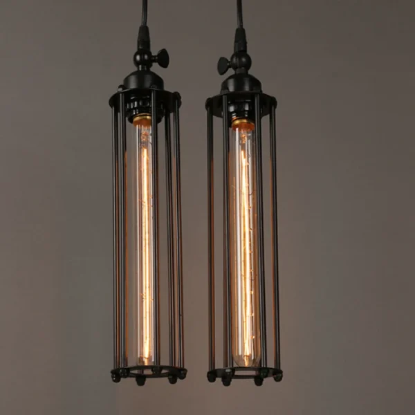 Vintage Pendant Light Loft Retro Chandelier Pendant Lamp E27 Base Industrial Hanging light Edison