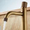 Basin Faucets Antique Bronze Bathroom Faucet Hot & Cold Brass Bathroom Sink Faucet