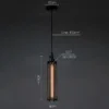 Vintage Pendant Light Loft Retro Chandelier Pendant Lamp E27 Base Industrial Hanging light Edison