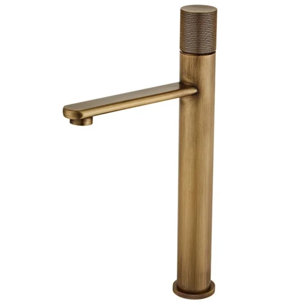 Basin Faucets Antique Bronze Bathroom Faucet Hot & Cold Brass Bathroom Sink Faucet