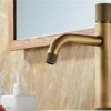 Basin Faucets Antique Bronze Bathroom Faucet Hot & Cold Brass Bathroom Sink Faucet