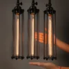 Vintage Pendant Light Loft Retro Chandelier Pendant Lamp E27 Base Industrial Hanging light Edison