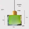 S00e26fe3f09e40efb3ec23806d93b4d33.webp Nordic Modern Glass Bedroom Bedside Long Line Small Chandelier Restaurant Bar