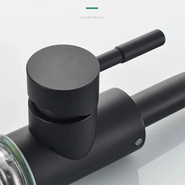 Bathroom Basin Faucet Hot and Cold Wash Mixer Faucet 360 Rotating Sink Faucet Bathroom Single Handle Faucet 304 Stainless Steel