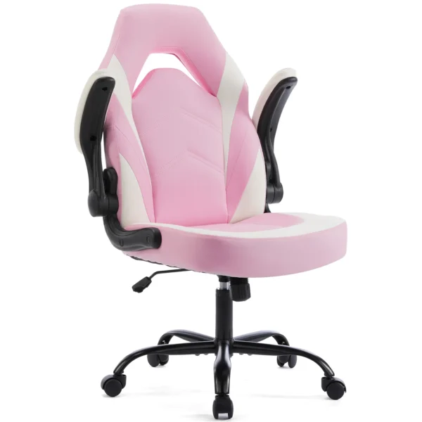 Ergonomic Office Computer Home Gaming Desk Chair Adjustable PU Leather