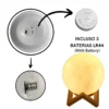 Book Light LED Moon Light Galaxy Light, Moon Night Light