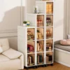 S04eac85cf816406d9d7e0cdd15d66b1d2.webp Gap storage cabinet, multi-functional ultra-thin organizer-suitable for kitchen and bathroom gaps, storage cabinet, home storage