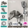 Bathroom Shower Faucet Mixing Valve Shower Shower Set Bathtub Mixing Switch Triple Hot and Cold Faucet Shower Faucet