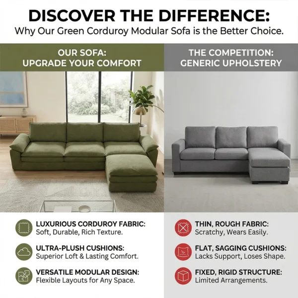 S0791ae62c58e45368badf5dc0421c0a9H.webp Modern Cloud Modular Sofa Set, Soft Thick Memory Foam, Frameless Couch with Pillows, Easy Assembly for Living Room Bedroom