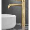 Brush Gold Basin Faucet Chrome Hot and Cold Mixers Wash Basin Faucet Taps Black Basin Faucets
