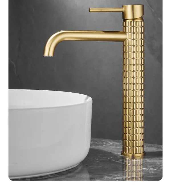 Brush Gold Basin Faucet Chrome Hot and Cold Mixers Wash Basin Faucet Taps Black Basin Faucets