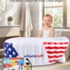 Fashion Stars Stripes Inflatable Baby Bathtub With Air Pump, Portable Blow Up Toddler Tub