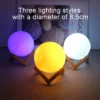 Book Light LED Moon Light Galaxy Light, Moon Night Light