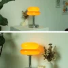 Macaron Glass Table Lamp Trichromatic Dimming Living Room Atmosphere Lamps Eye Protection Decor