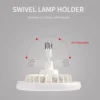 Rotatable 3in1 Ceiling Fan with Remote Control Lighting Lamp E27 Converter Base