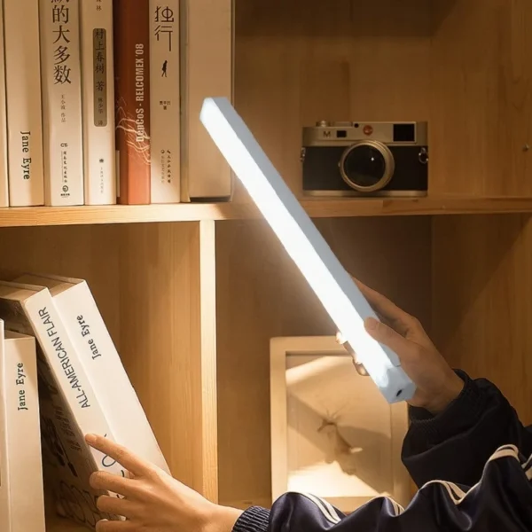 Wireless USB Rechargeable Motion Sensor LED Bar Light Induction Night Light Portable Cordless Magnetic