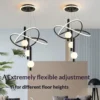 S0f4e751c238e4180bccb1618c432e0ceE.webp Lollipop-Shaped LED Pendant Light, with Three Adjustable Light Colors, Remote Control/Switch Operation, and Adjustable Height