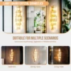 S0fb4c9d4cfc54e88855842664aafdaba7.webp Modern Crystal Wall Lamp 3-Layer Wall Crystal Sconce Light E14 Led Corn Lights