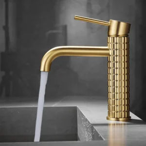 Brush Gold Basin Faucet Chrome Hot and Cold Mixers Wash Basin Faucet Taps Black Basin Faucets