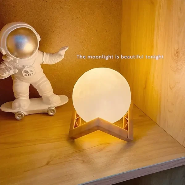 Book Light LED Moon Light Galaxy Light, Moon Night Light